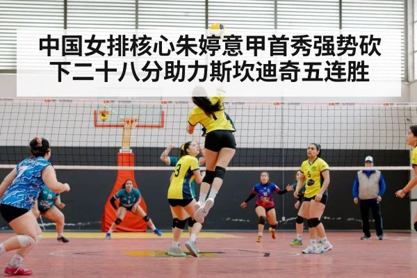 volleyball match action